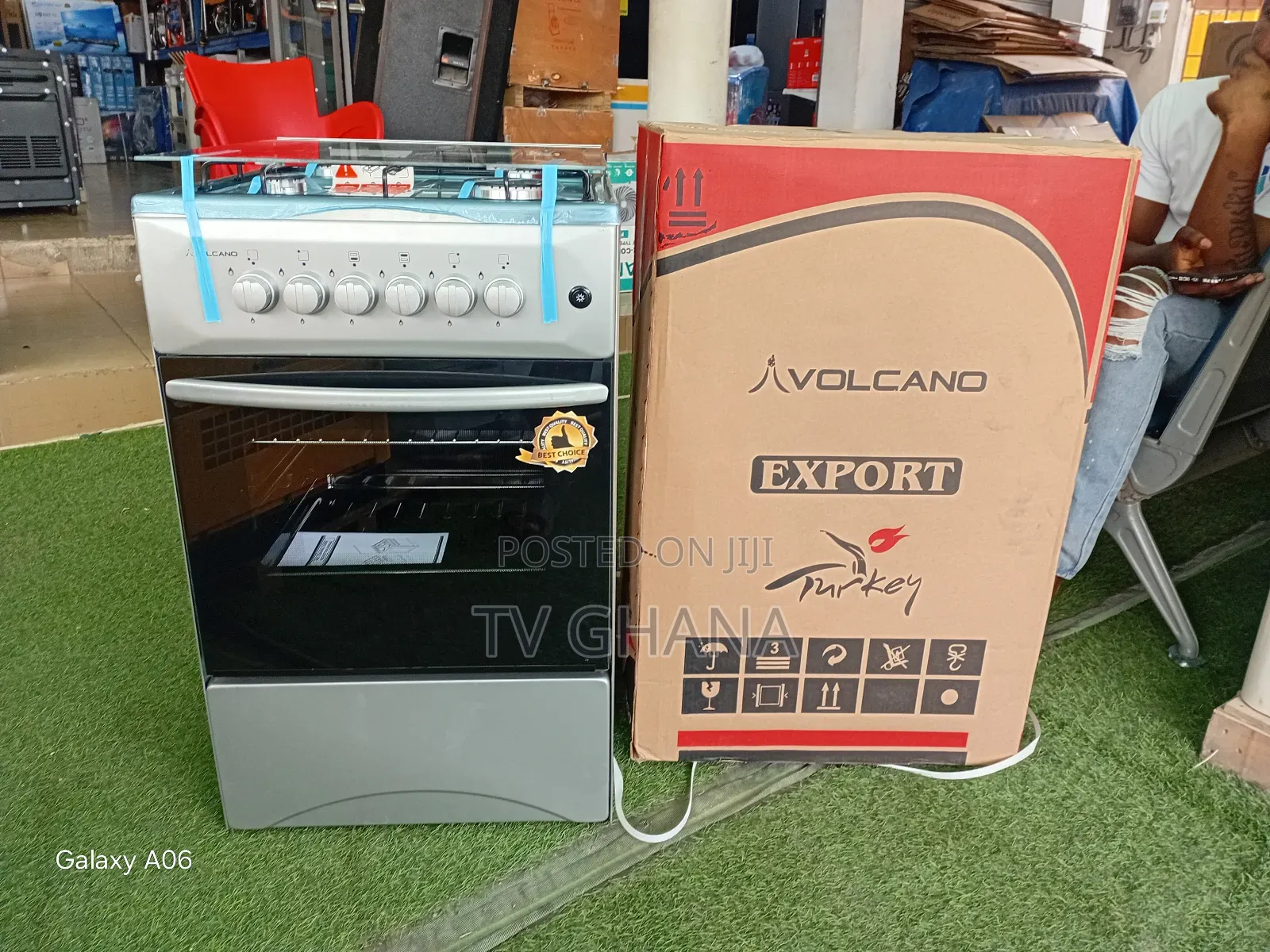 Volcano 50x50 Gas Burner – Professional Cooking Choice 50x50