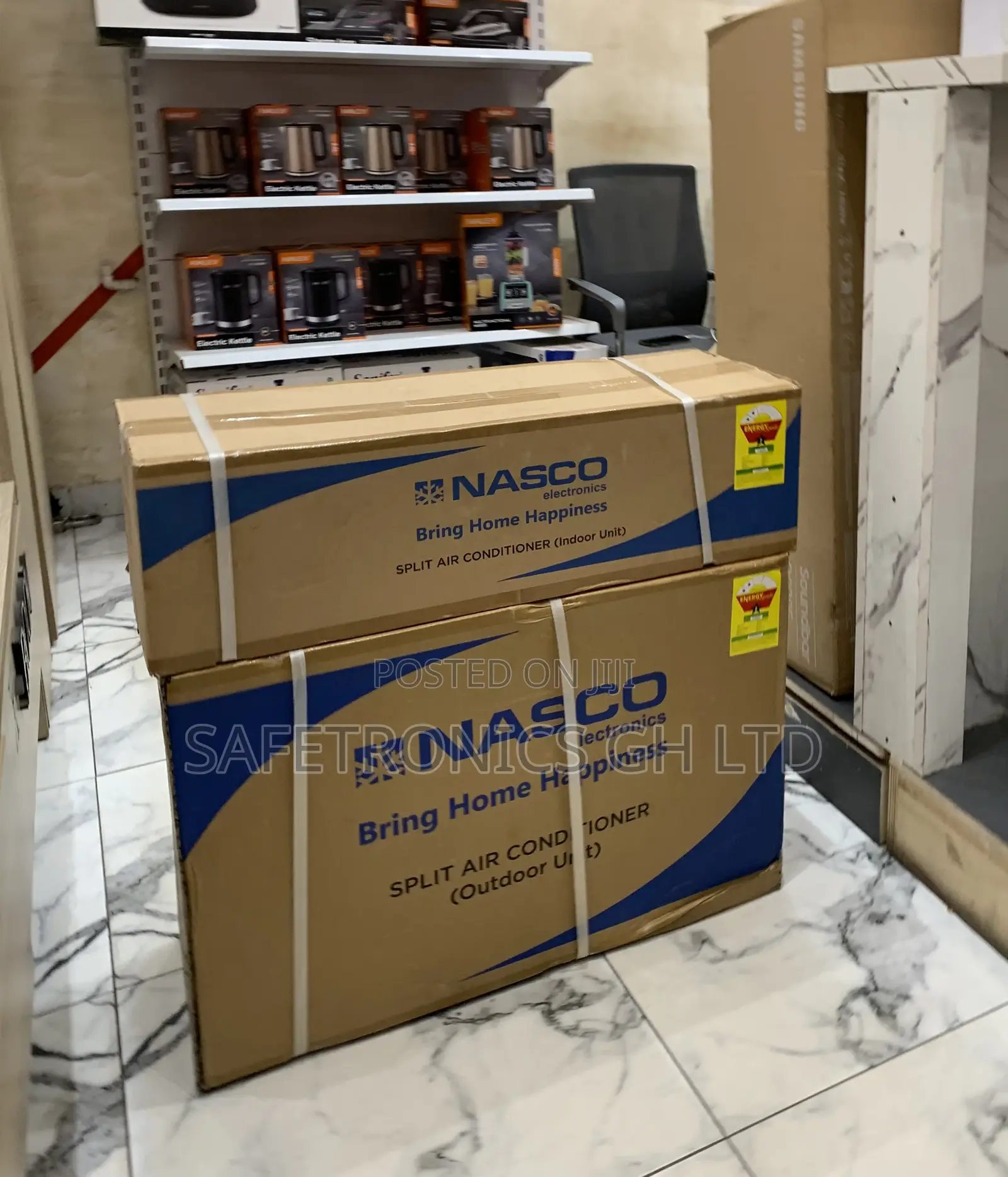 Just Shop Electric White Nasco 2.0 Horsepower Split Type Ac
