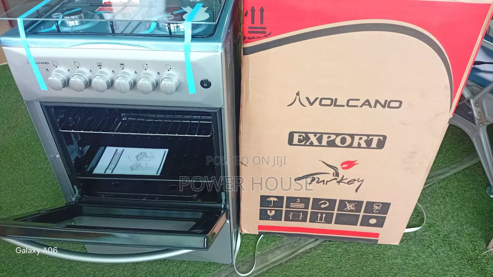Volcano 4-Burner Cooker – Perfect for Modern Kitchens