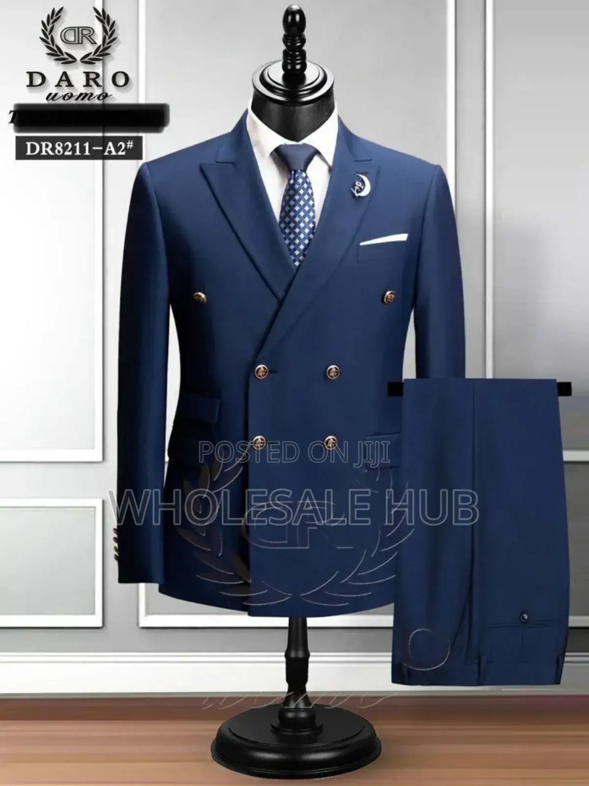 Double Breasted Suit for Men