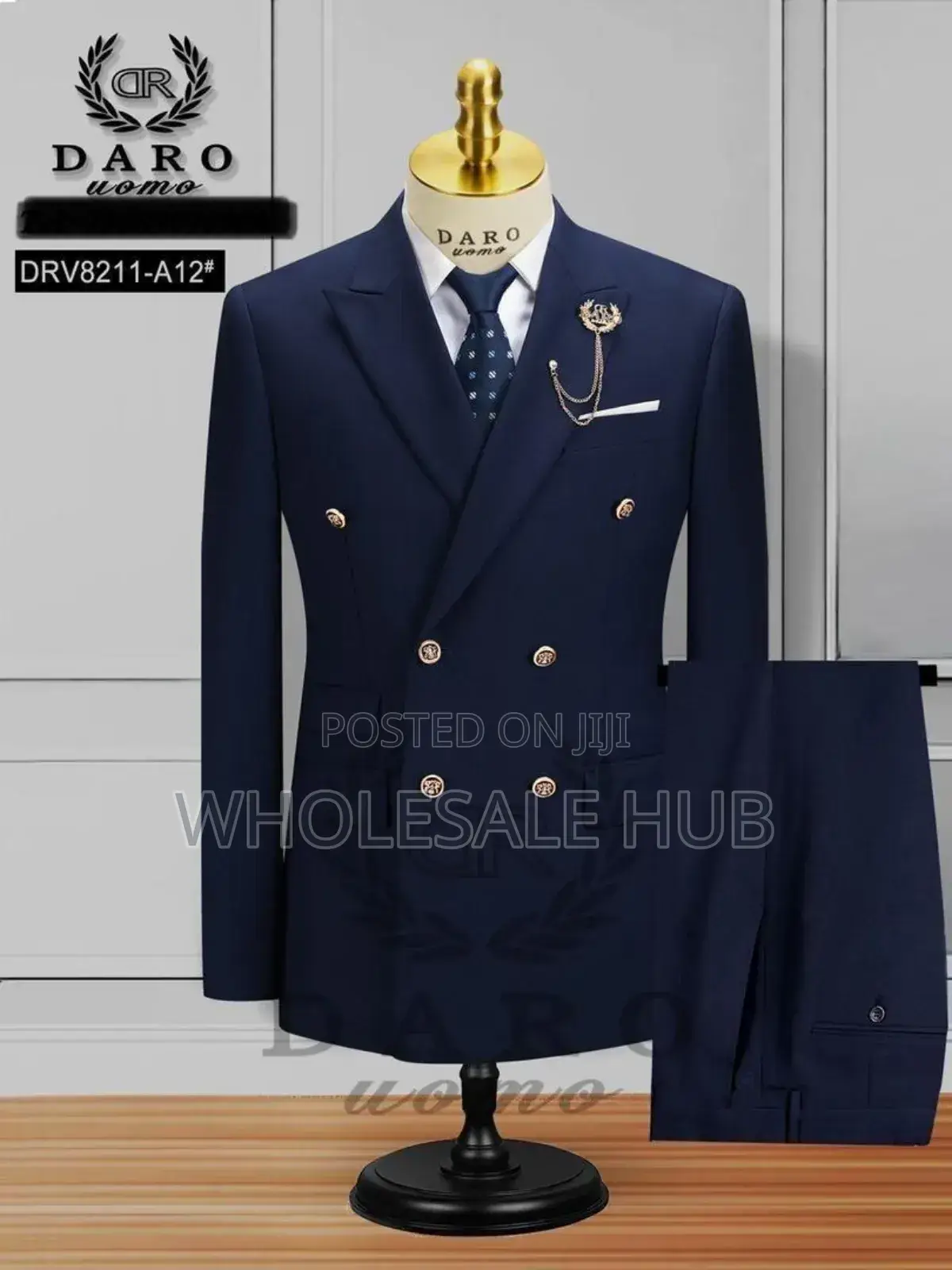 Double Breasted Suit for Men