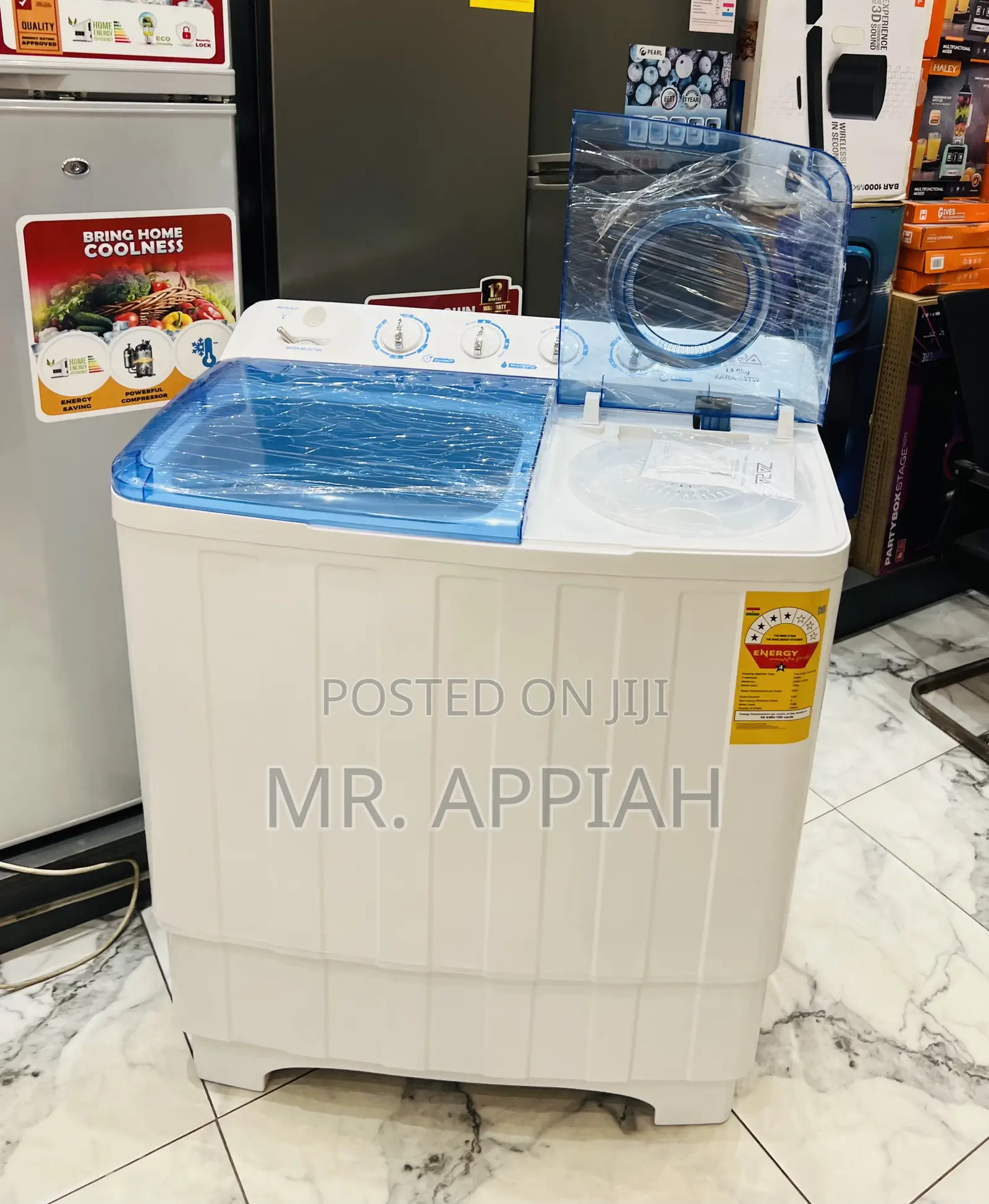 Order Lovely Zara 13kg Washing Machine With Spin Dry 