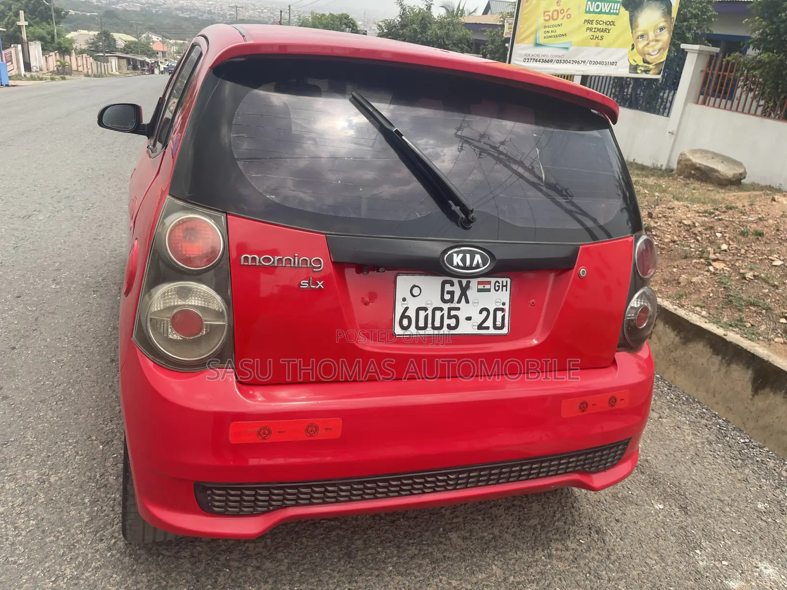 Kia Morning 2012 Red