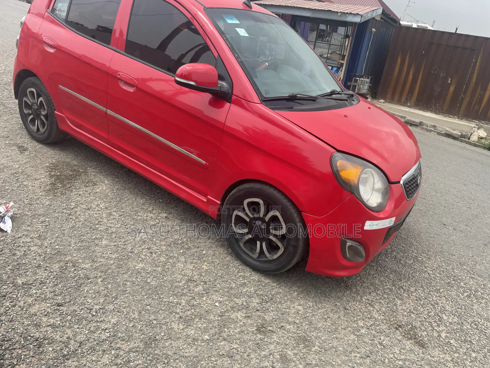 Kia Morning 2012 Red