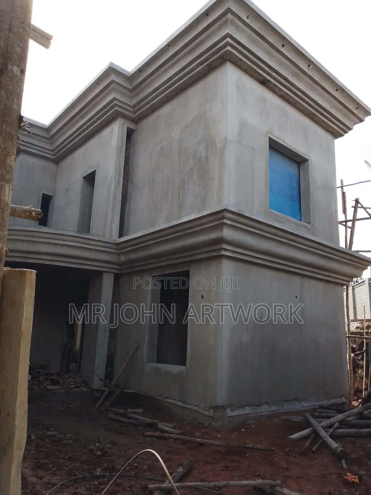 Big Parapet and Copping Design Artwork