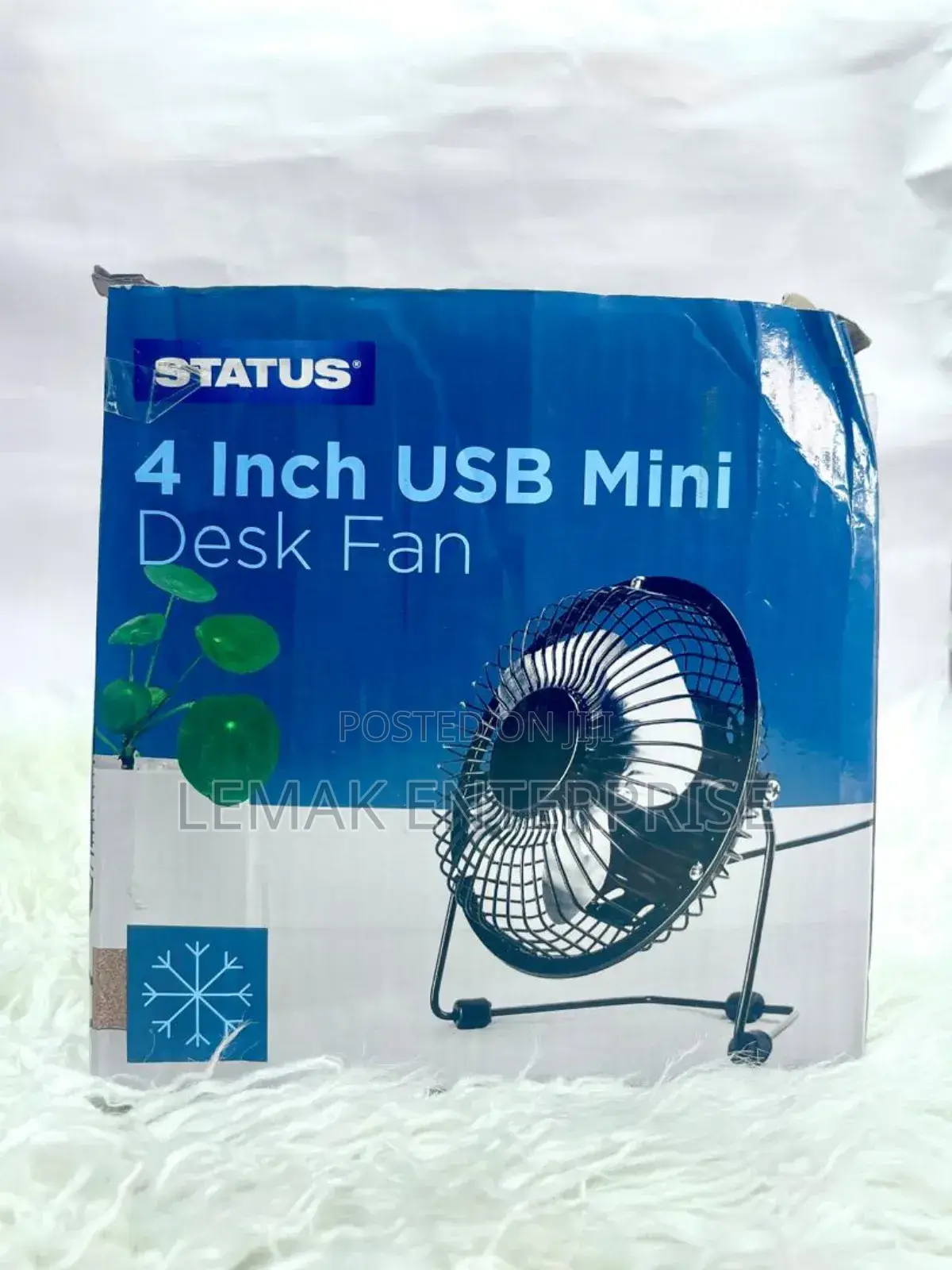 Status 4 Inch Usb Mini Desk Fan
