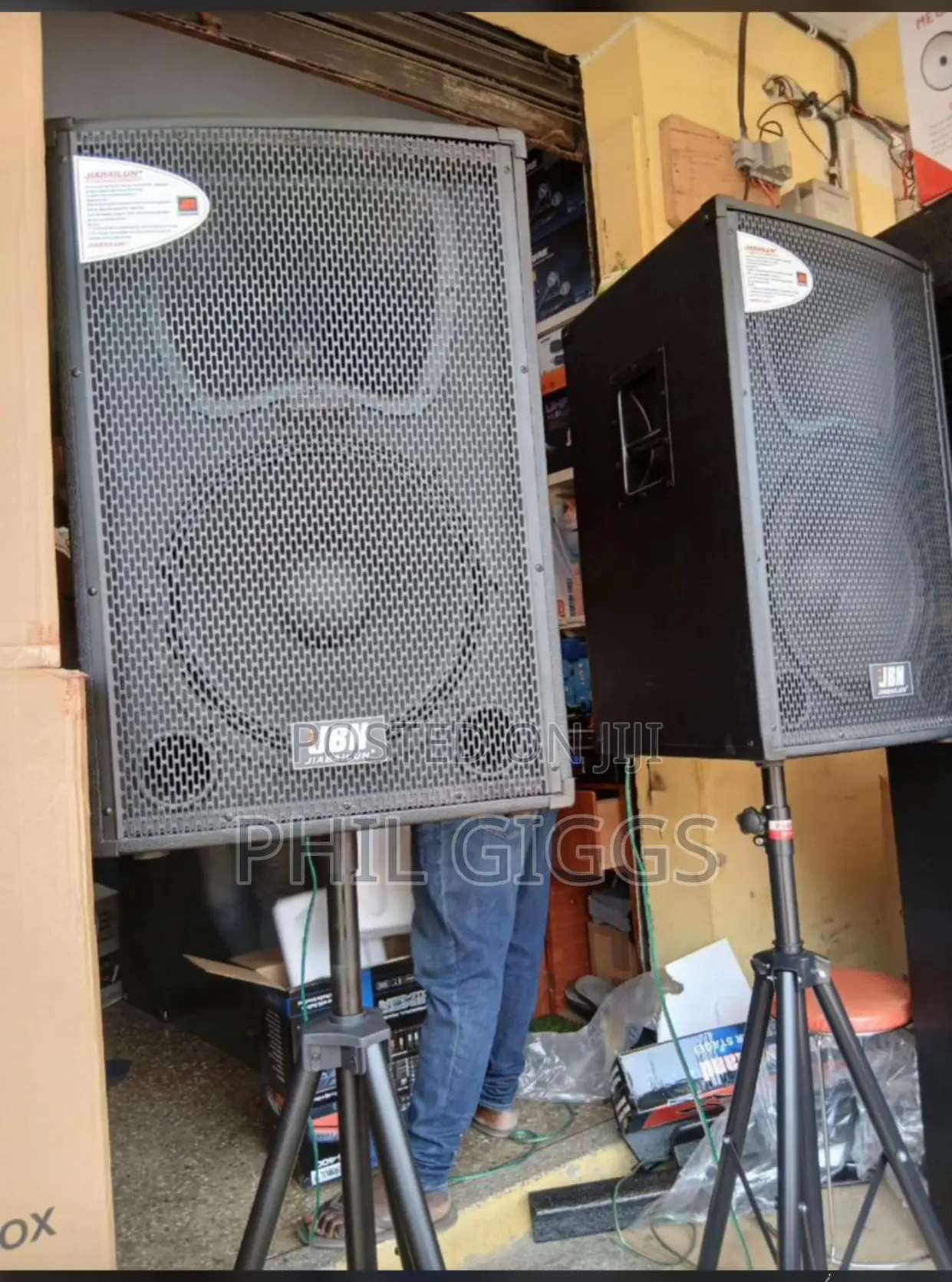 JBL Full Range and JBL Double Subs Woofer