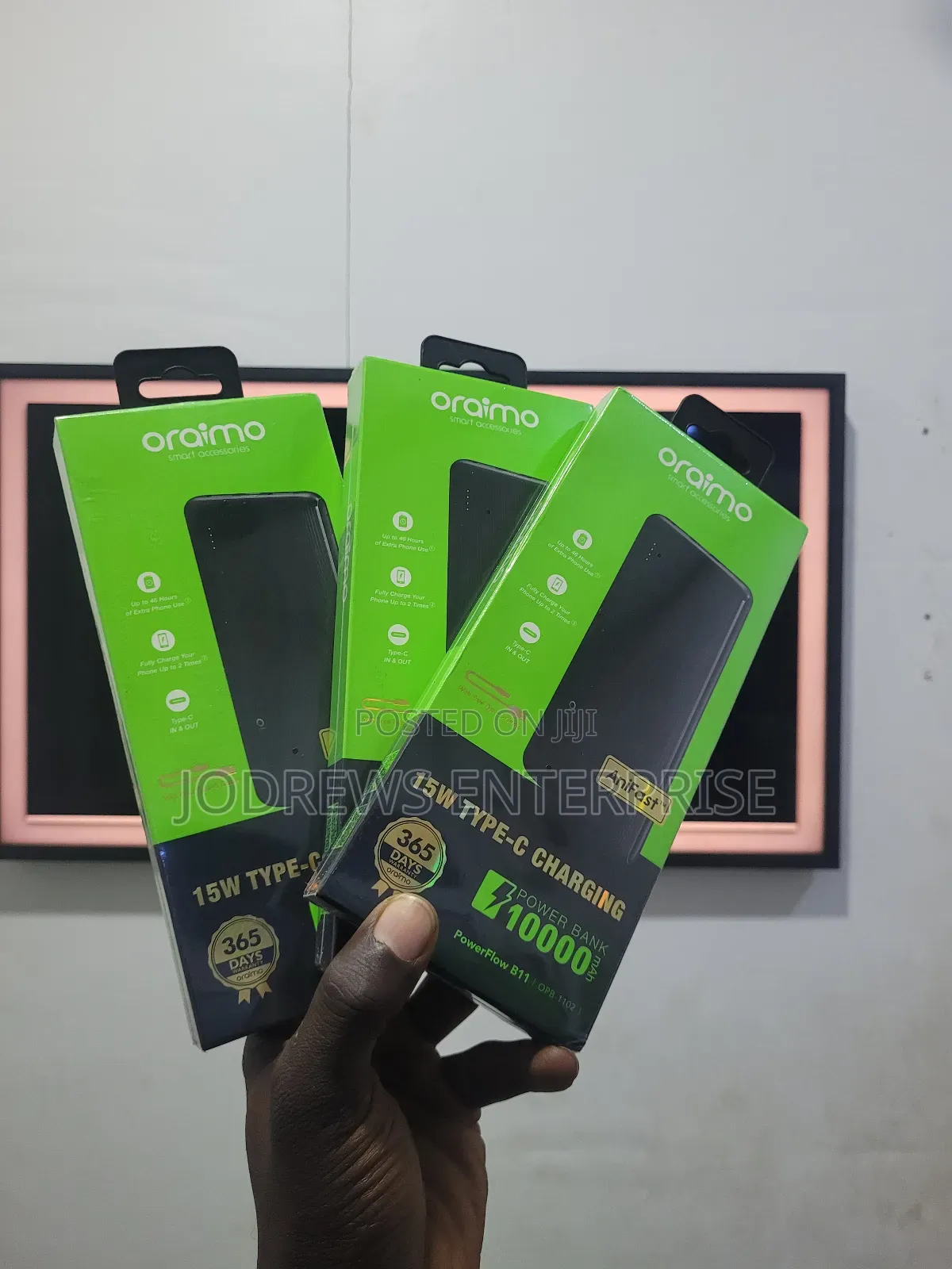 Oraimo Powerflow B11 10000mah 15w Power Bank