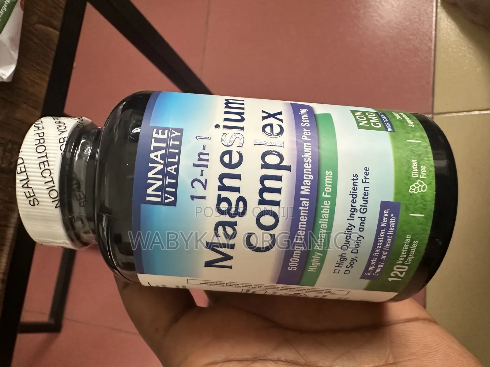 12 in 1 Magnesium Complex 500mg , 120 Capsules,
