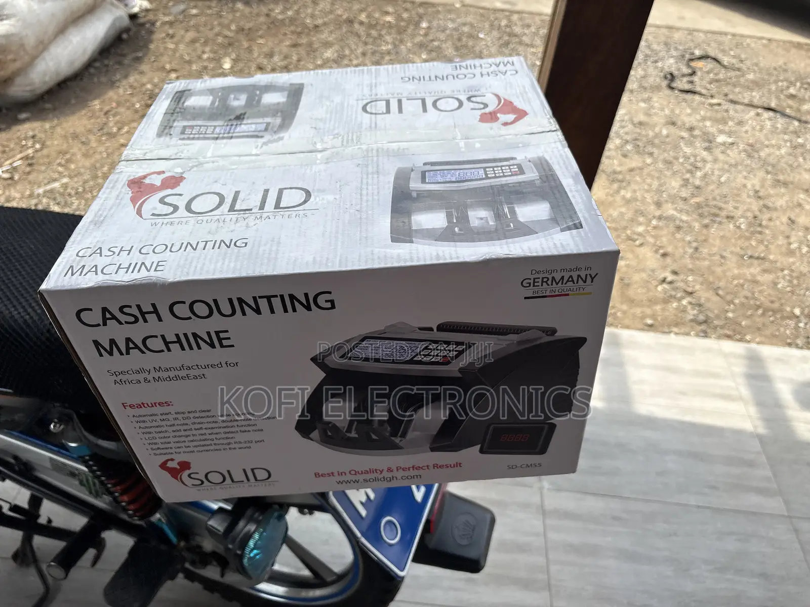 Solid Cash Counting Machine Sd‐Cm55(Handle Cash Smoothly)