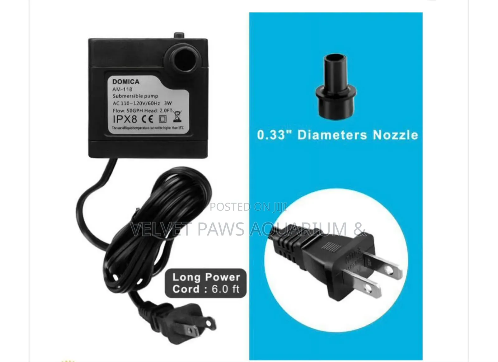 Water Fountain Pump 4watts