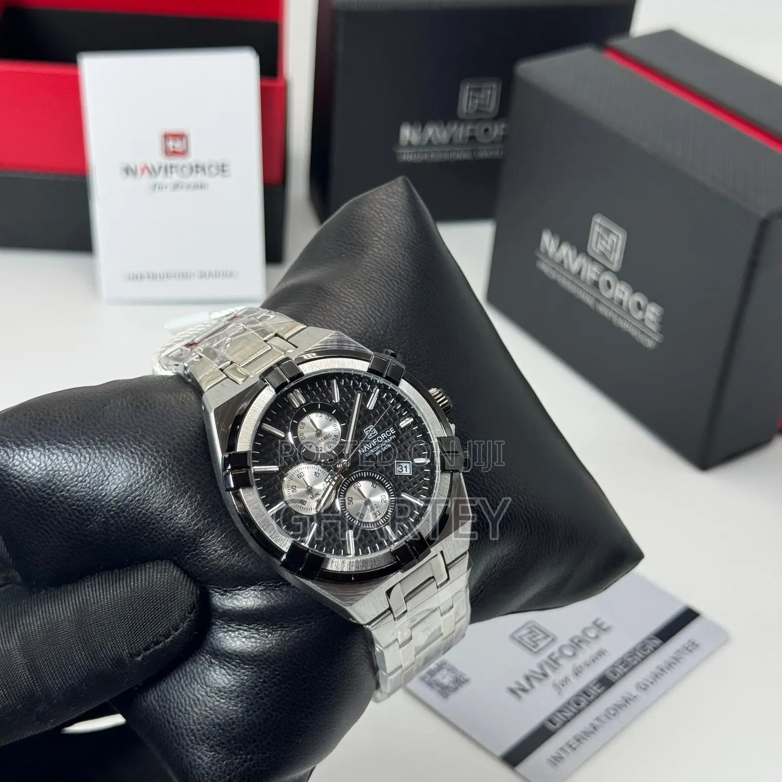 Naviforce Chronograph Bold Luxury Men’S Chain Watch