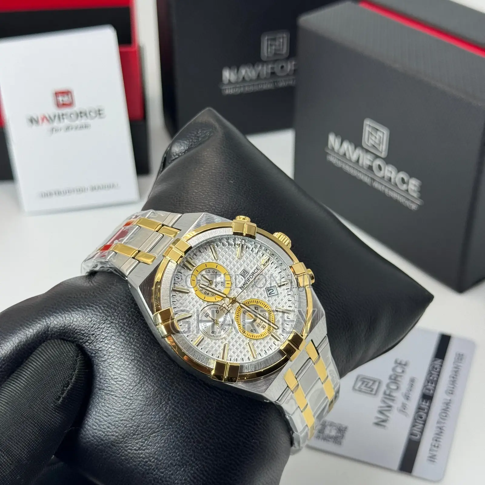 Naviforce Chronograph Bold Luxury Men’S Chain Watch