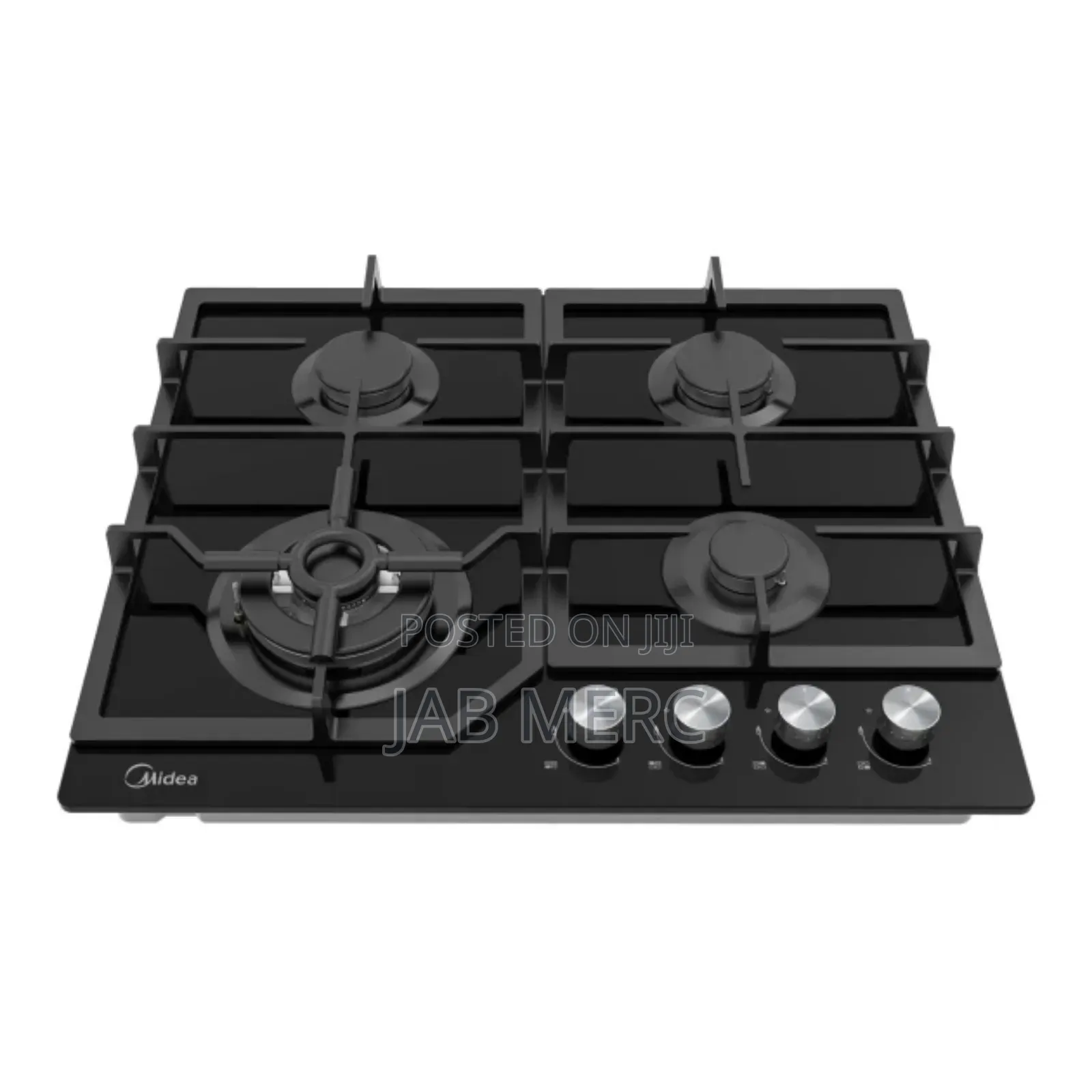 Glass Top 60cm Midea Gas Hob 4 Burner Original Quality With Warranty