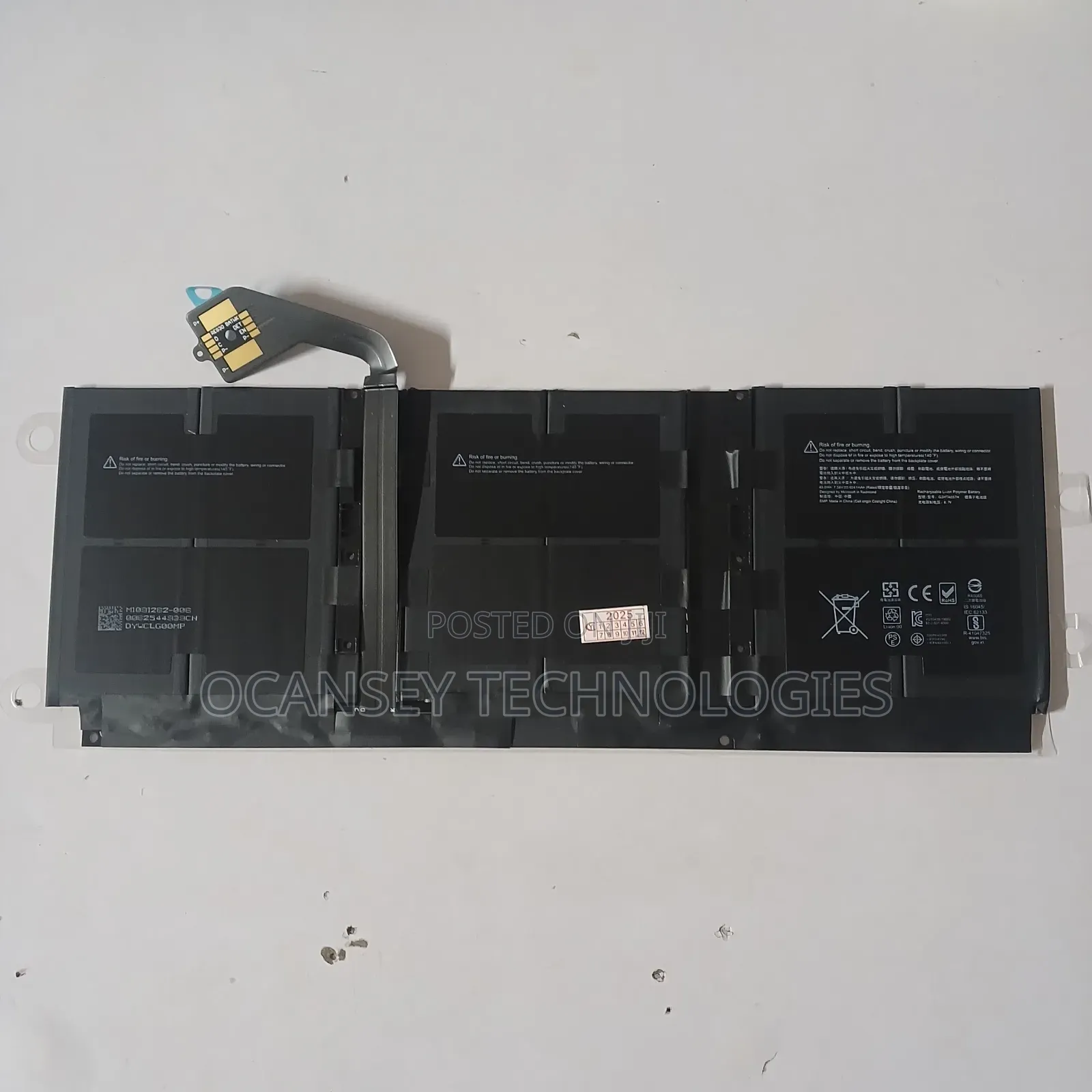 Original G3hta057h Battery For Microsoft Surface Laptop 3 1872 1873 15