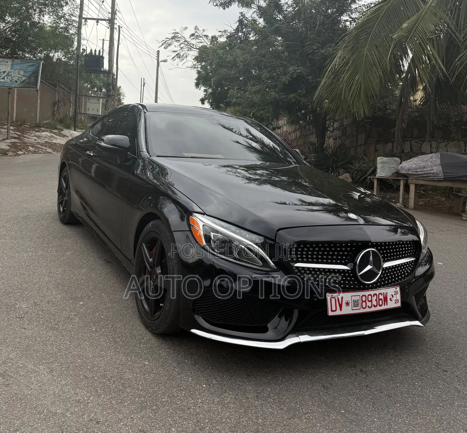 Mercedes-Benz C43 4Matic Coupe AWD (3.0L V6 9AM) 2017 Black