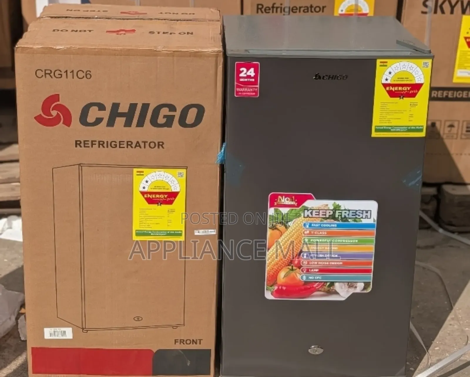 Chigo Fridge Tabletop 86l