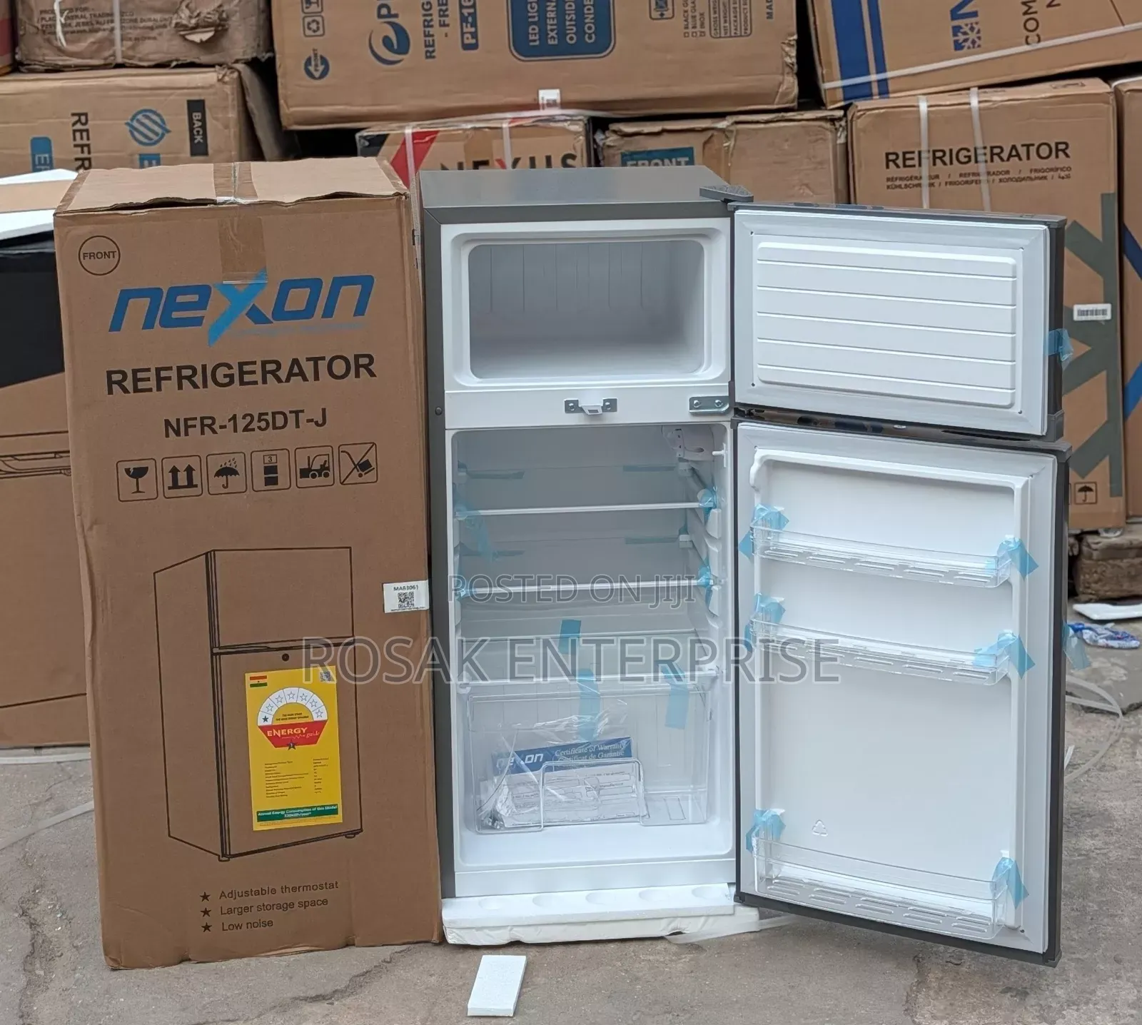 Nexon *95ltrs* Double Door Fridge