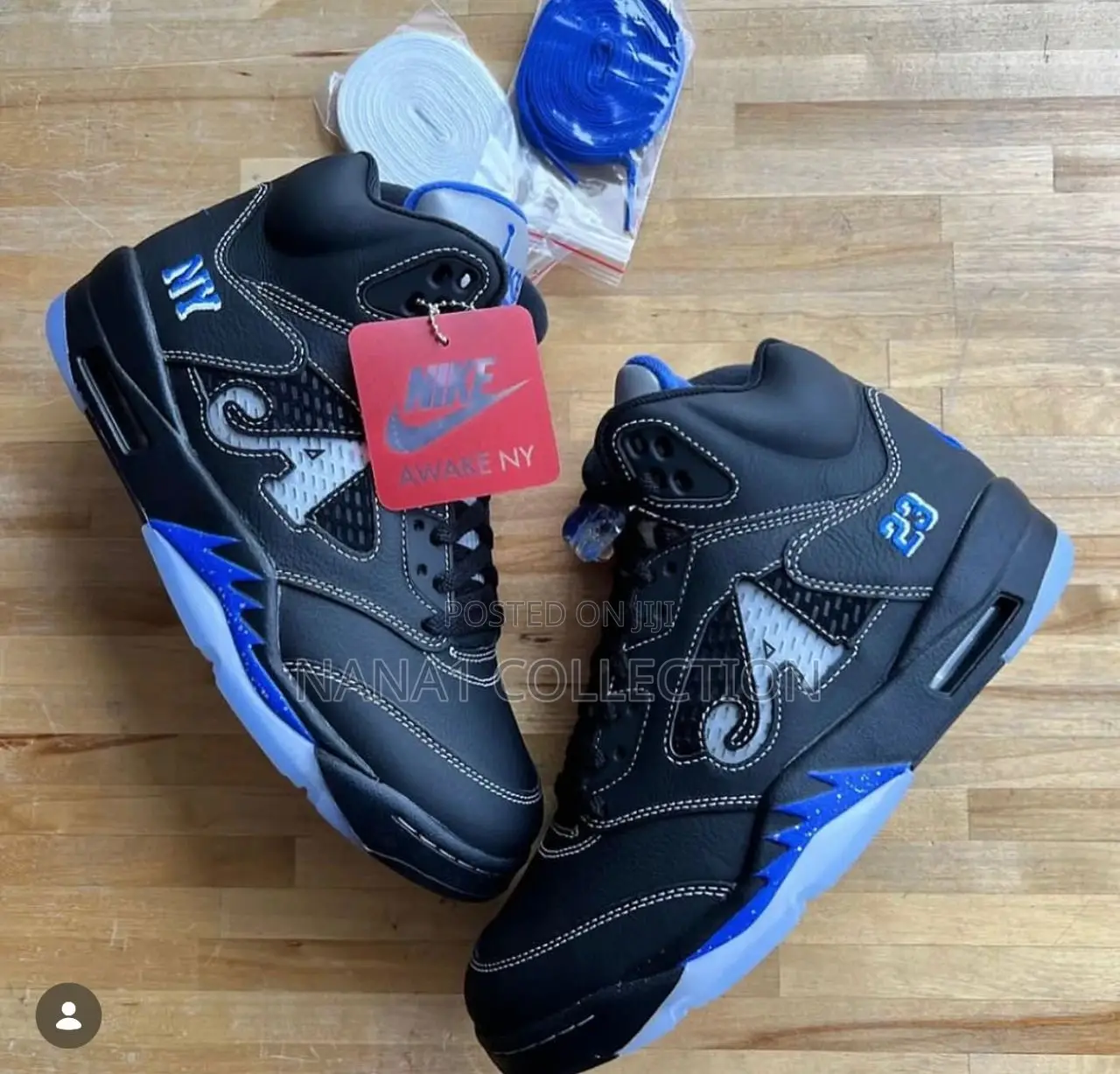 Air Jordan 5 X Awake Ny Sneakers in Different Color