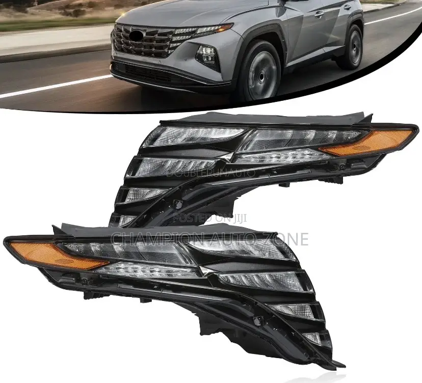 Hyundai Tucson 2022-2023-2024 Led Headlight Pair