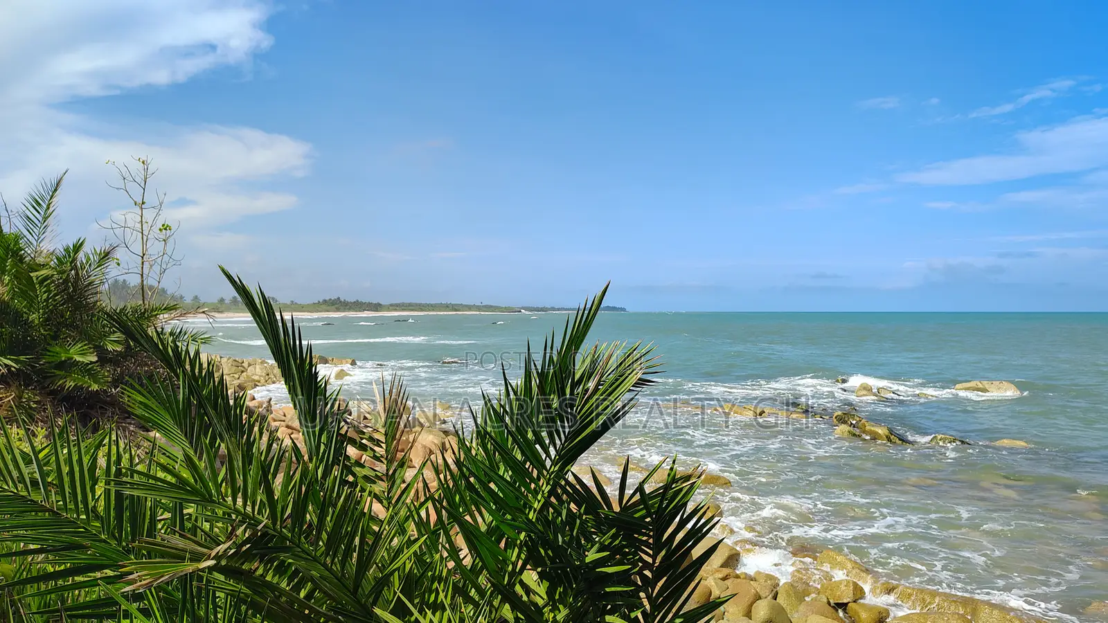Western Region, Ahanta Dist (Dixcove) _ 5+ Acres Oceanfront Land