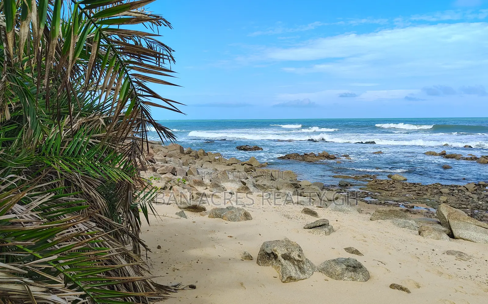 Western Region, Ahanta Dist (Dixcove) _ 5+ Acres Oceanfront Land