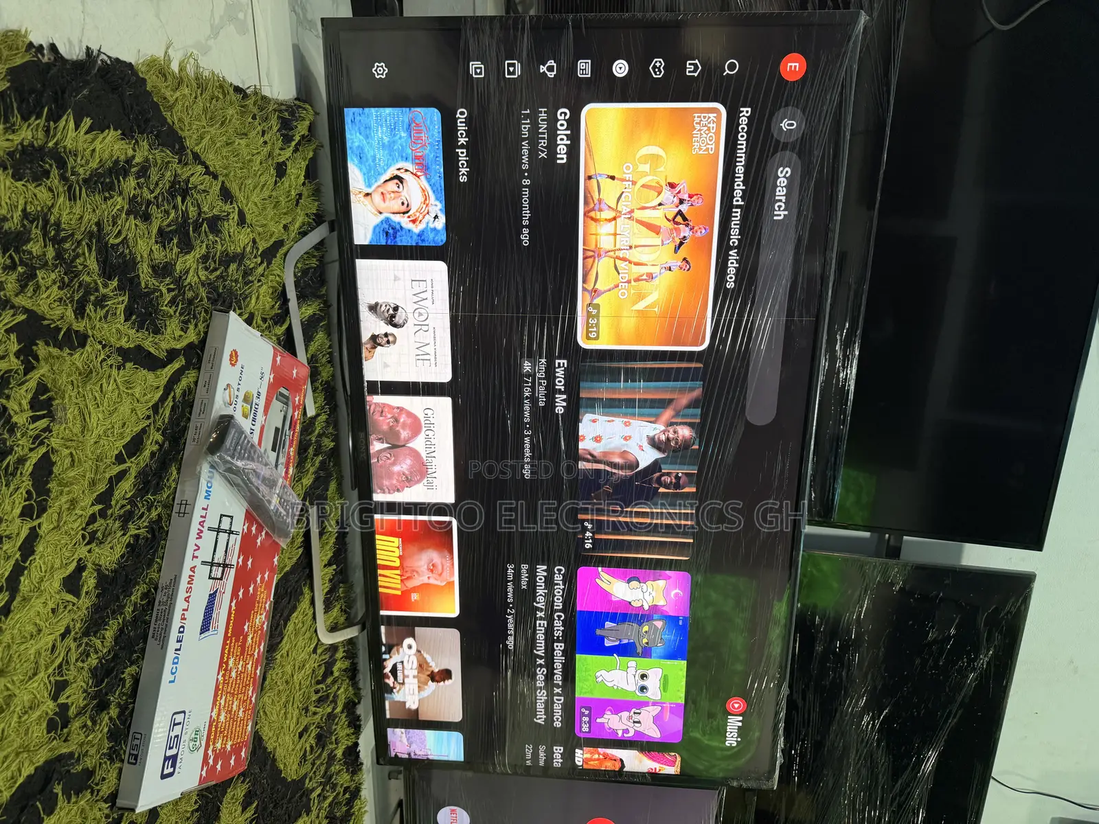 50inches Full Digital Satellite Android Ultra Hd Led Smart Sony Tv