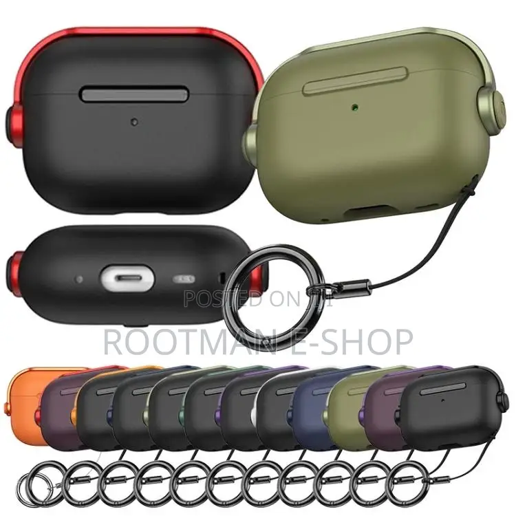 Airpods Pro 3 Musicboy Tpu Earphone Protective Cover With Lanyard Clip