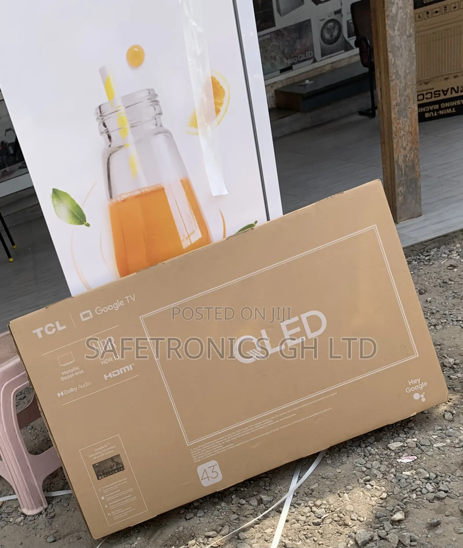 Most Affordable TCL 43 Inch Smart Satellite Android Frameless 43s5k Tv