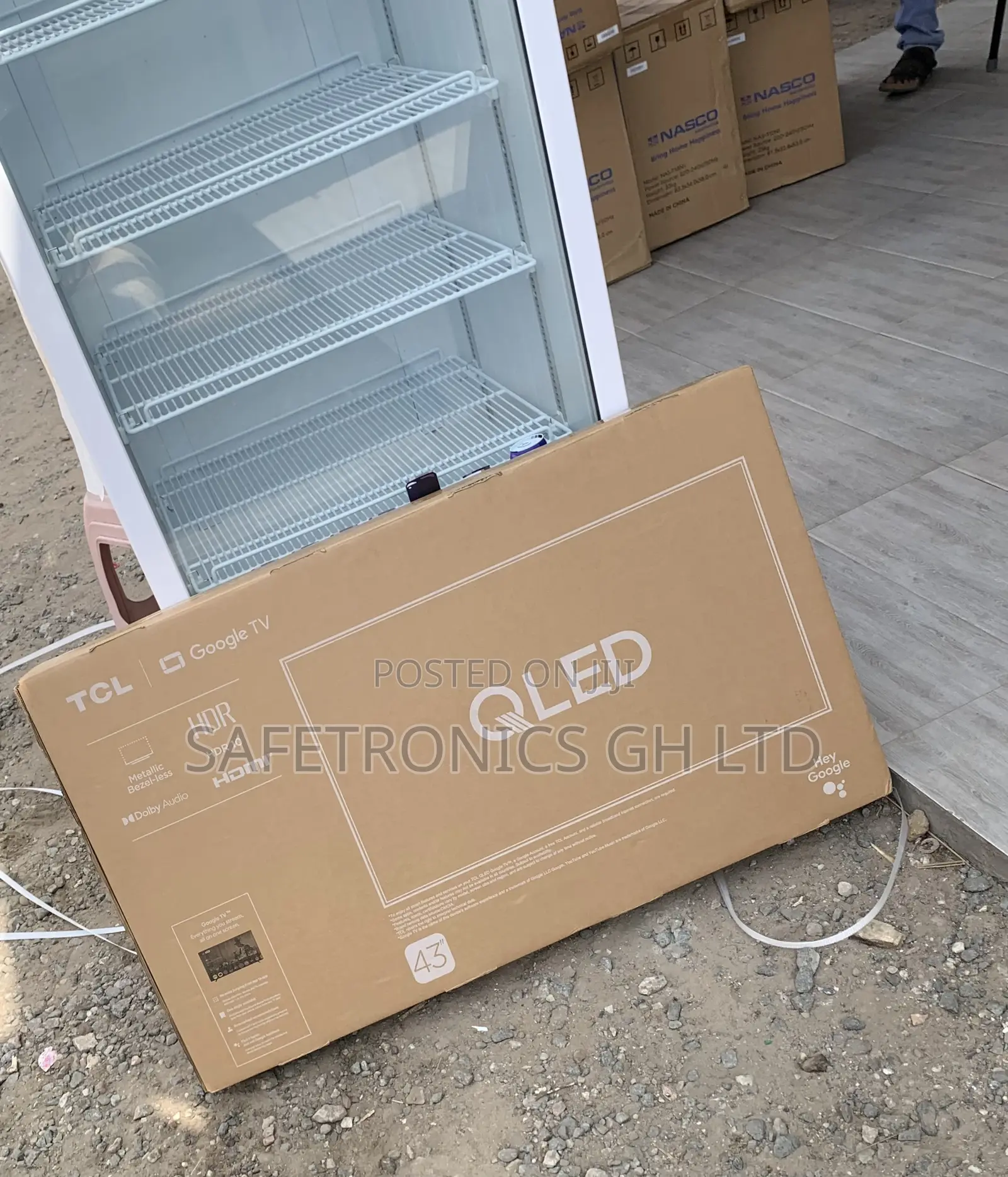Top Notch TCL 43 Inch Smart Android Frameless Qled 43s5k Tv