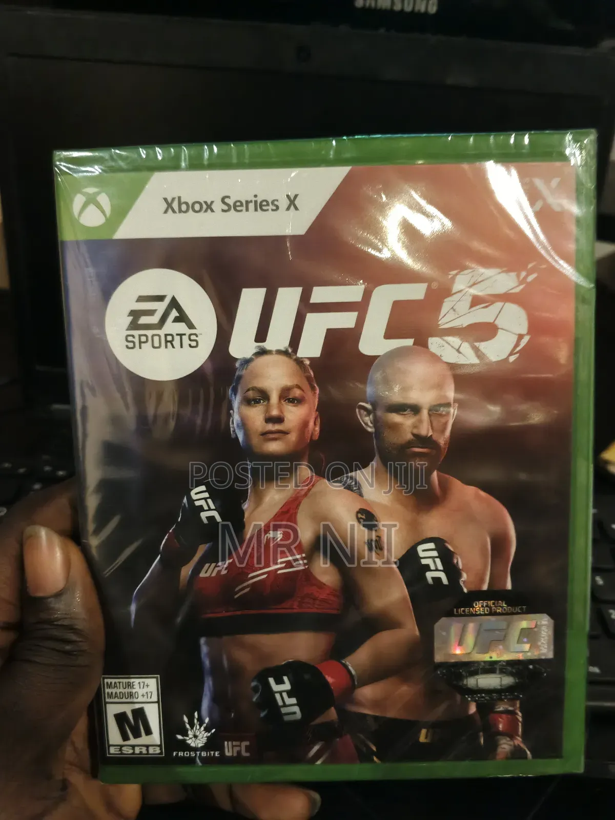 Ufc 5 Game Disc for Xbox Series X