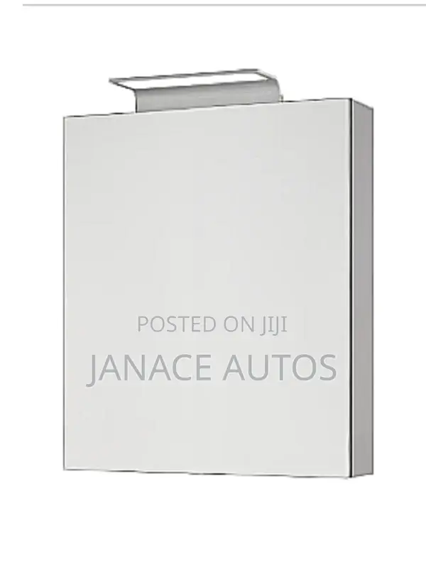 Illuminated Mirrored Bathroom Cabinet Grey Ash 700 X 460 X 140mm