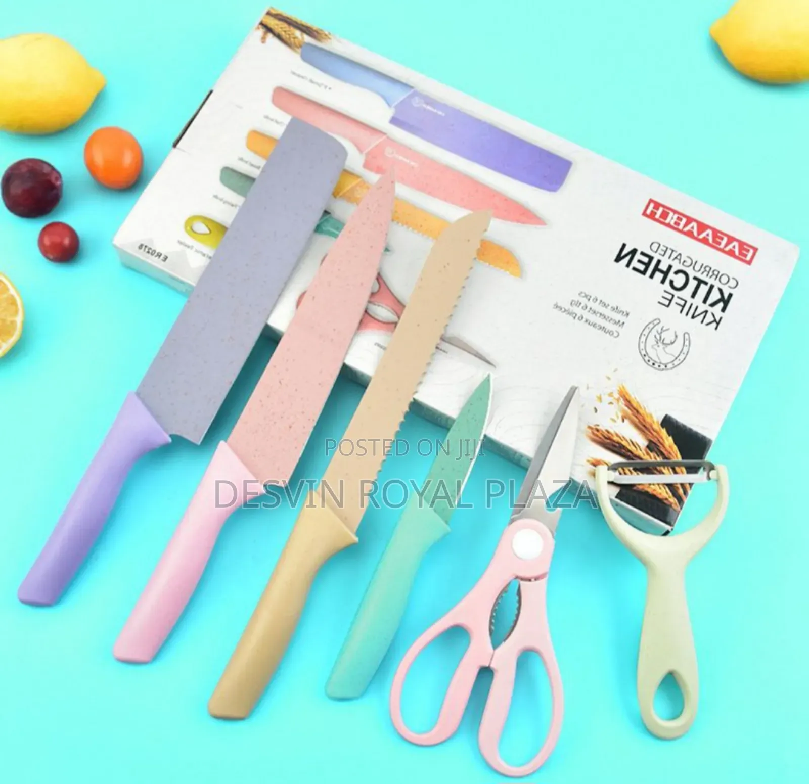 6 Pieces Knife Set