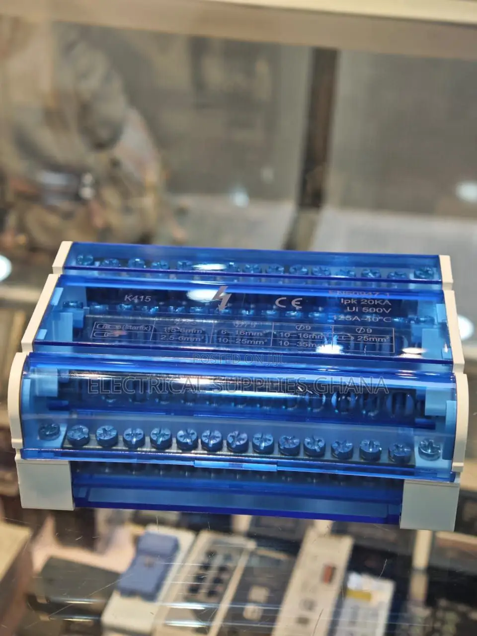 Distribution Terminal Block 500v Din Rail