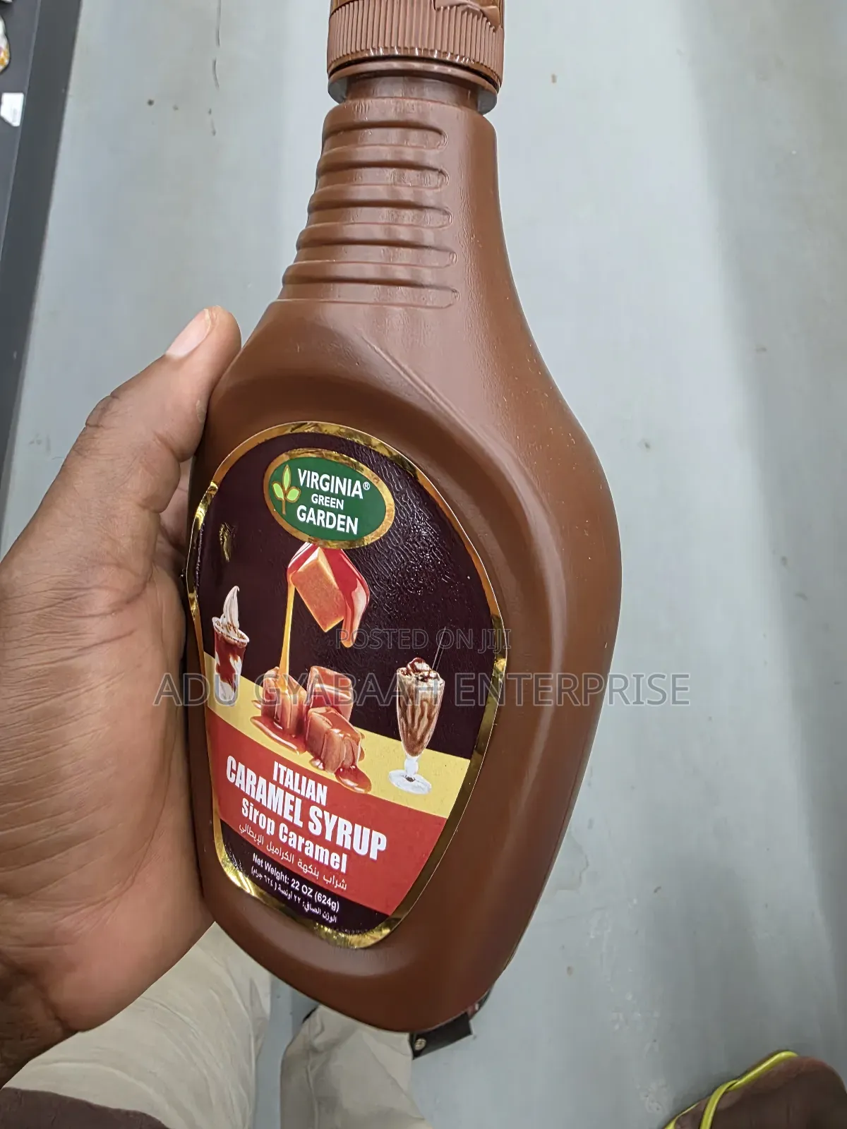 Caramel Syrup (Italian)