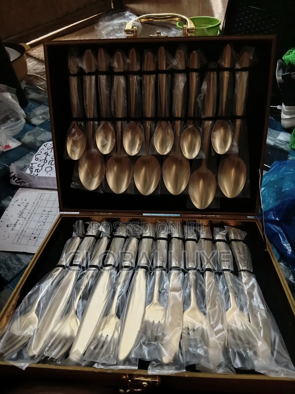 Premium Stainless Steel Cutlery Set(24 Pieces)