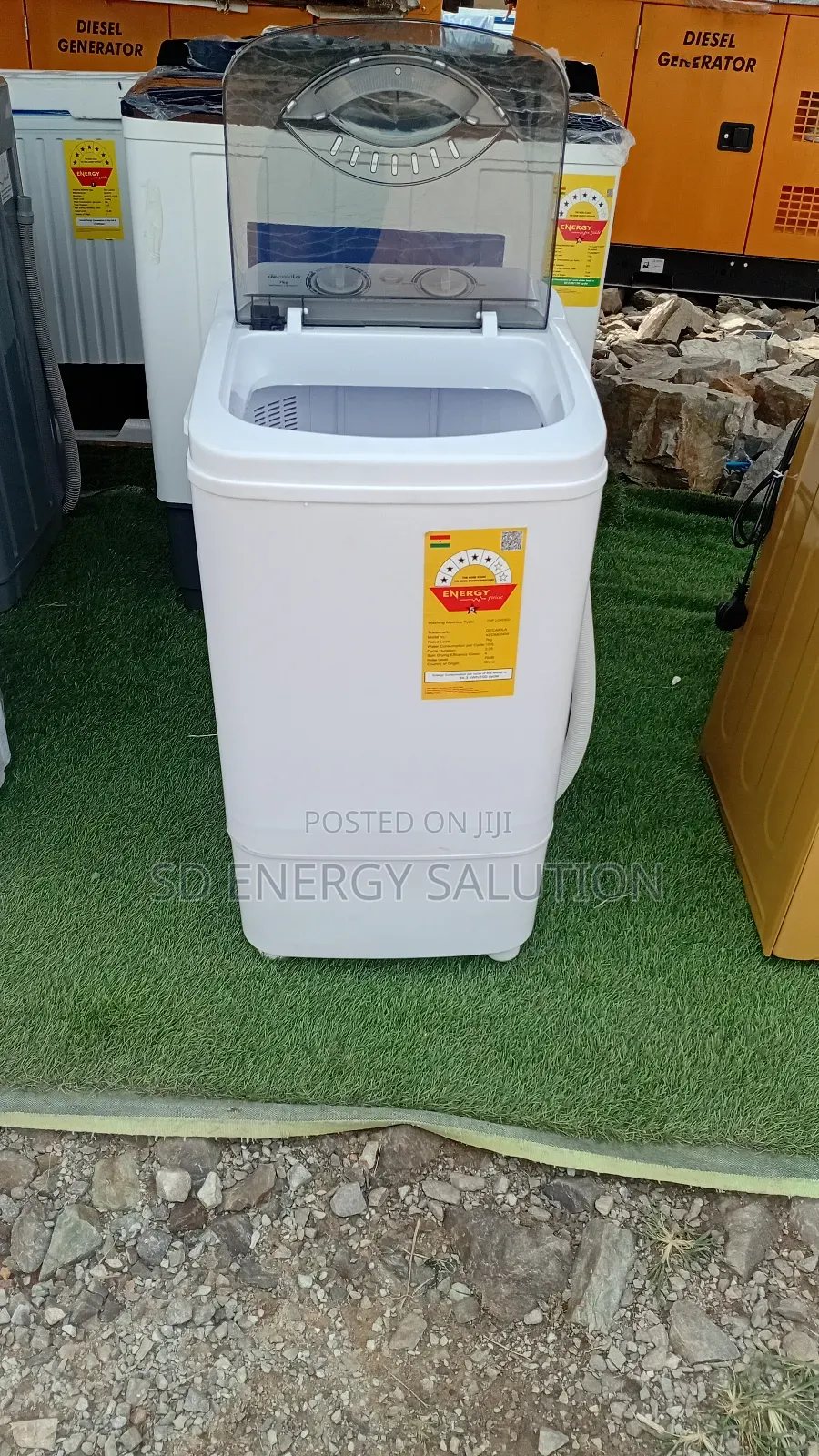 Tough on Dirt, Gentle on Clothes – 7kg Decakila