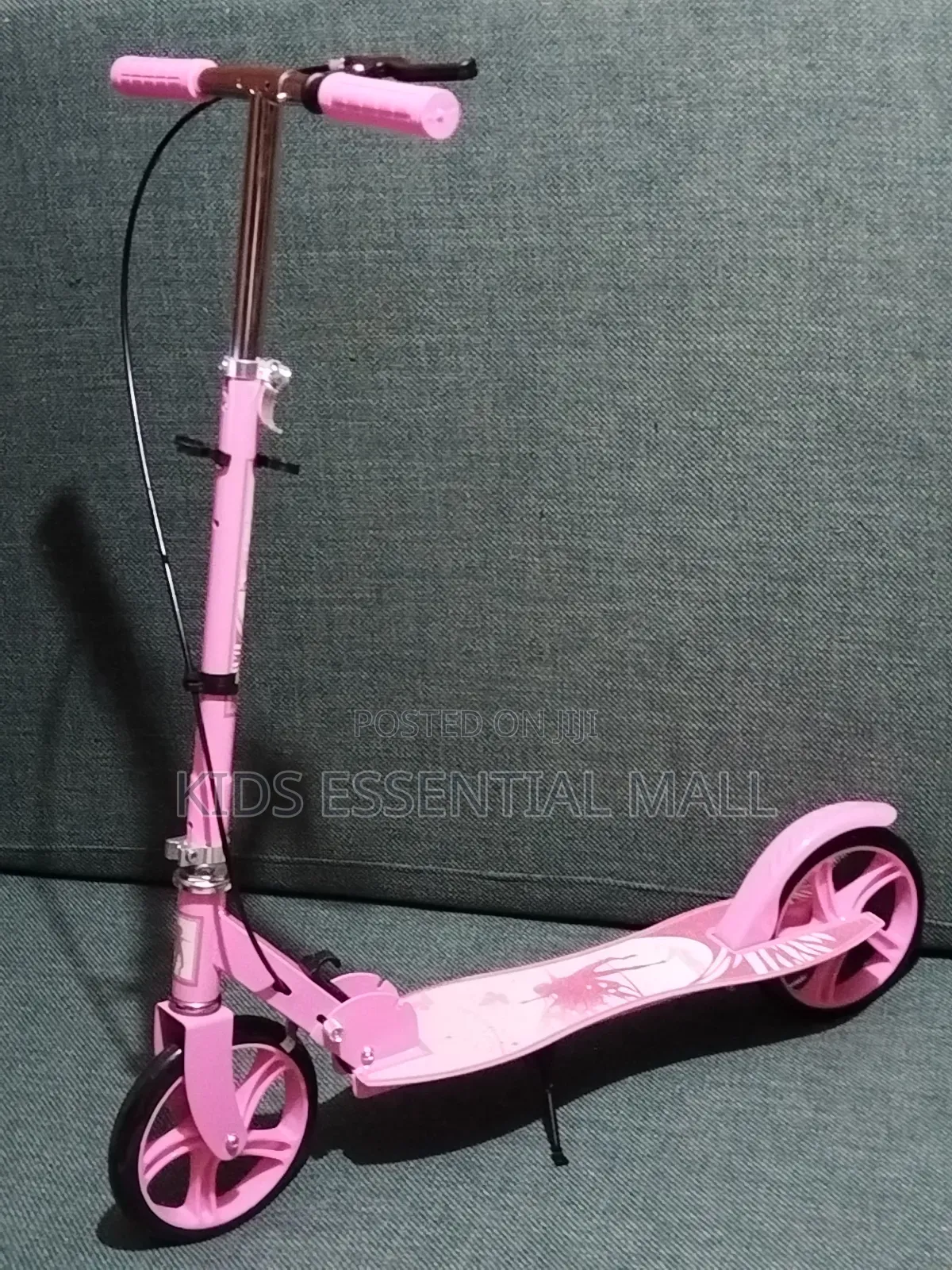 Pink Large Wheels Scooter for Age9 to Adults