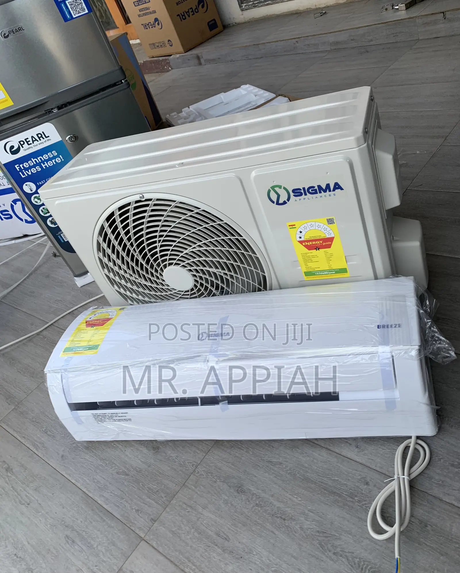 Super Affordable Sigma 1.5hp R410 Gas Air Conditioner 