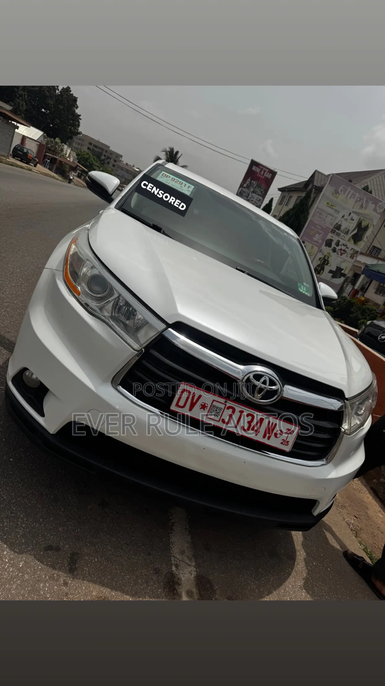 Toyota Highlander LE Plus 4dr SUV AWD (3.5L 6cyl 6A) 2015 White
