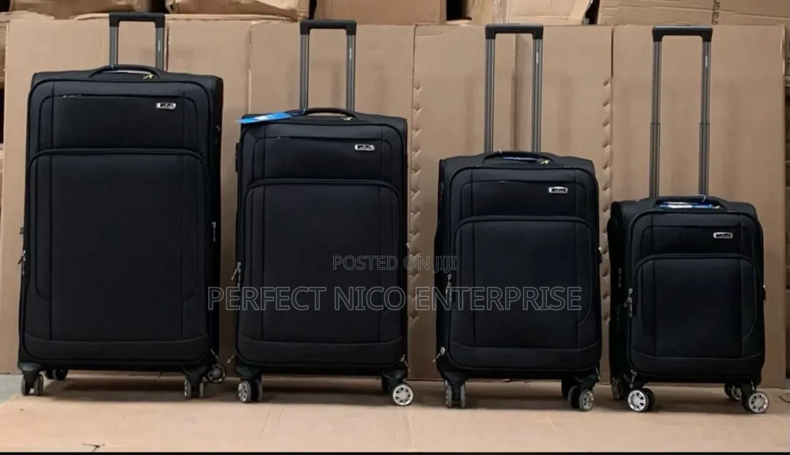 Premium 4in1 Travel Luggage Set Durable, Stylish Spacious!