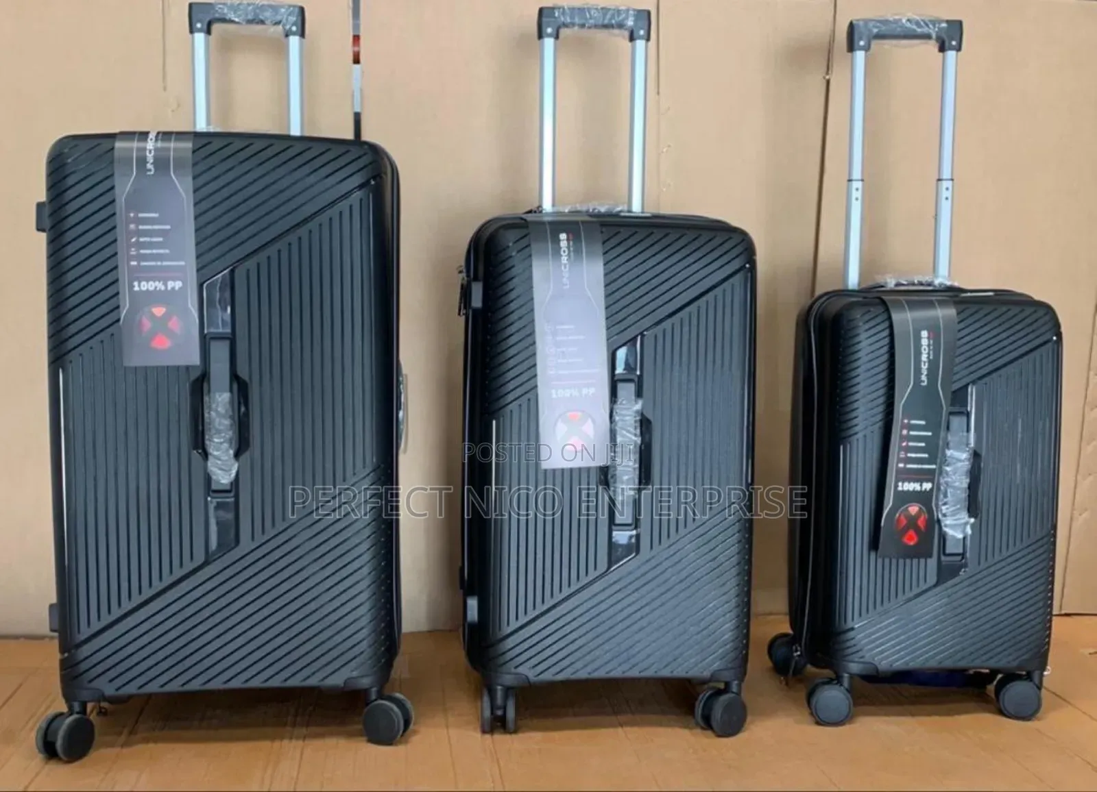 Premium Unbreakable Plastic Suitcase Bag