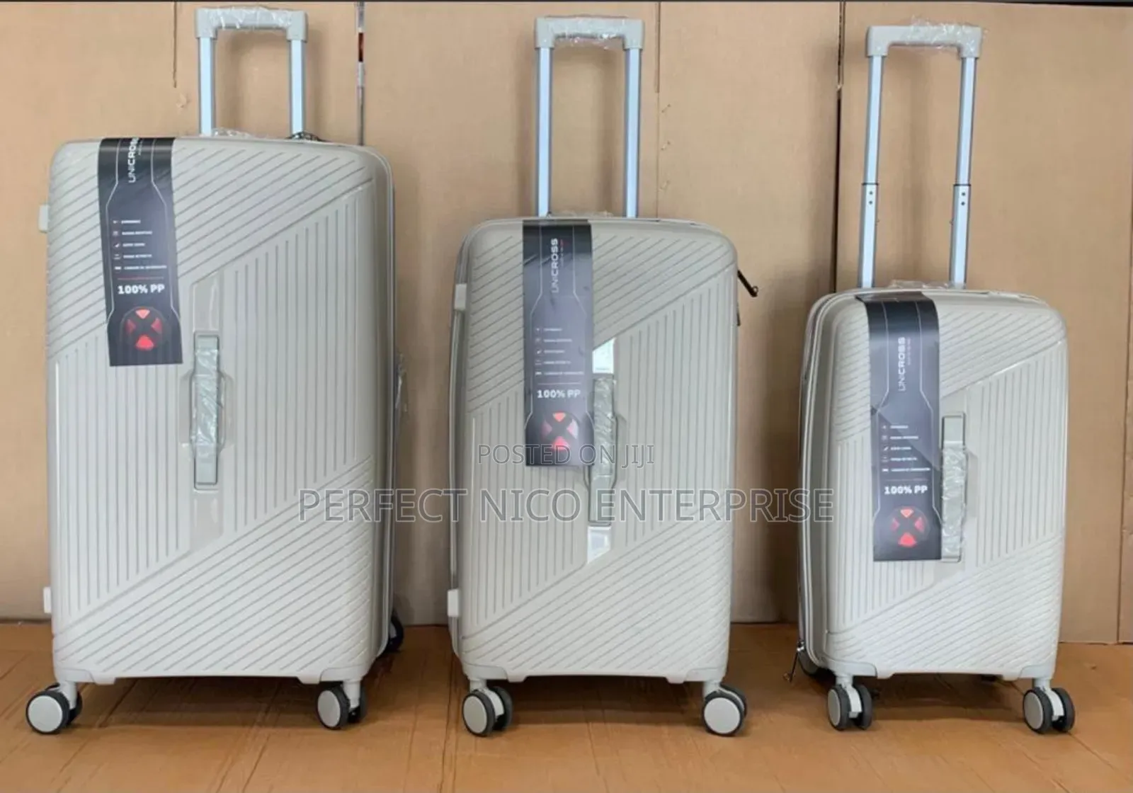 Premium Unbreakable Plastic Suitcase Bag