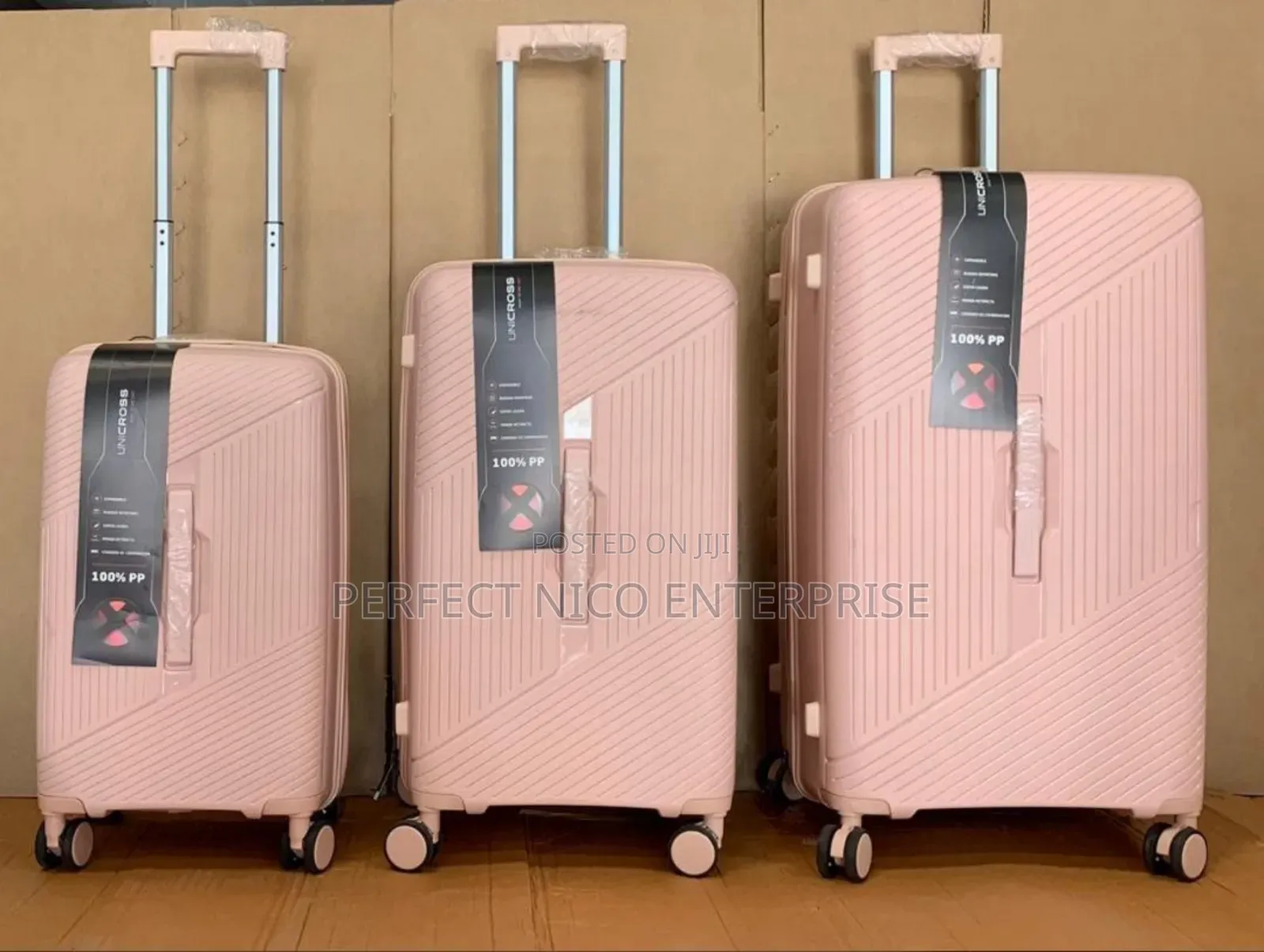 Premium Unbreakable Plastic Suitcase Bag