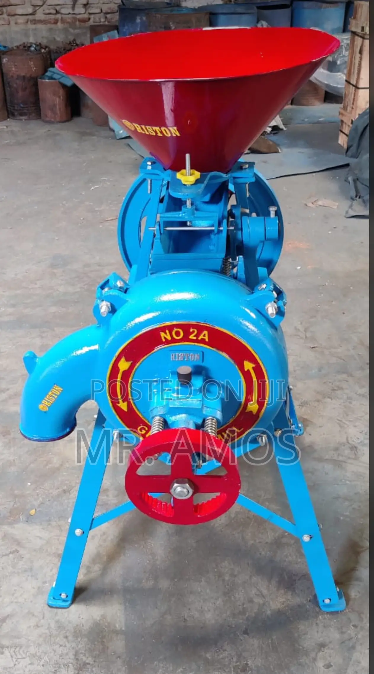 No.2a Corn Mill Machine With Diesel Engine Combo
