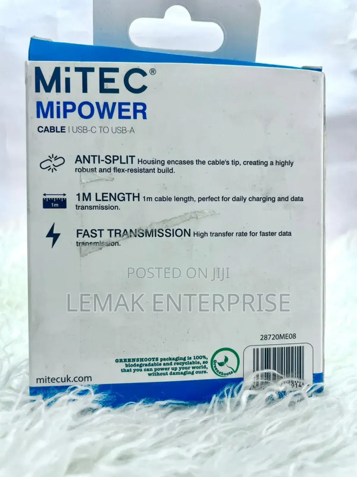 Original Mitec Mipower Usb Cable