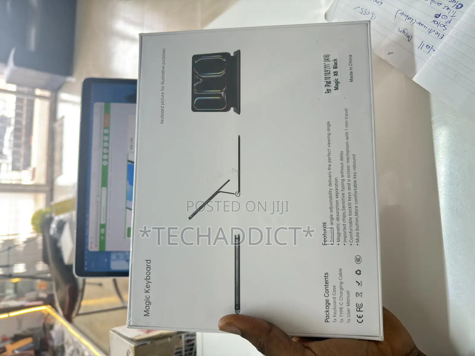 iPad 11th(A16,2025)/10th Gen Magic Keyboard Case