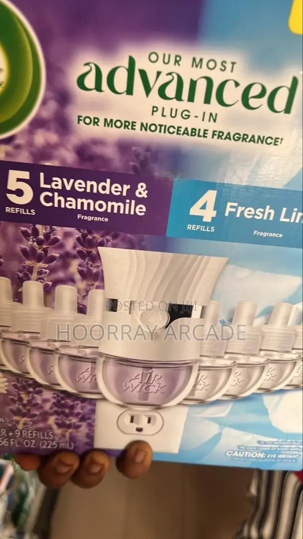 Air Wick Advanced Fragrance. 1 Plug-in + 9 Refills (225ml)