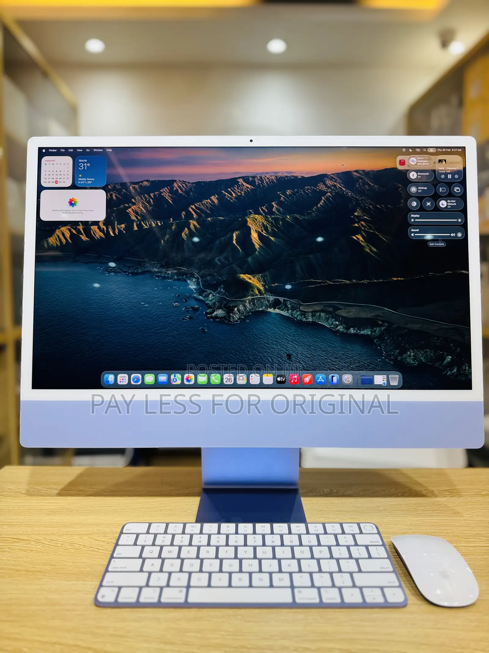 Desktop Computer Apple iMac M1 8GB Apple M1 SSD 256GB