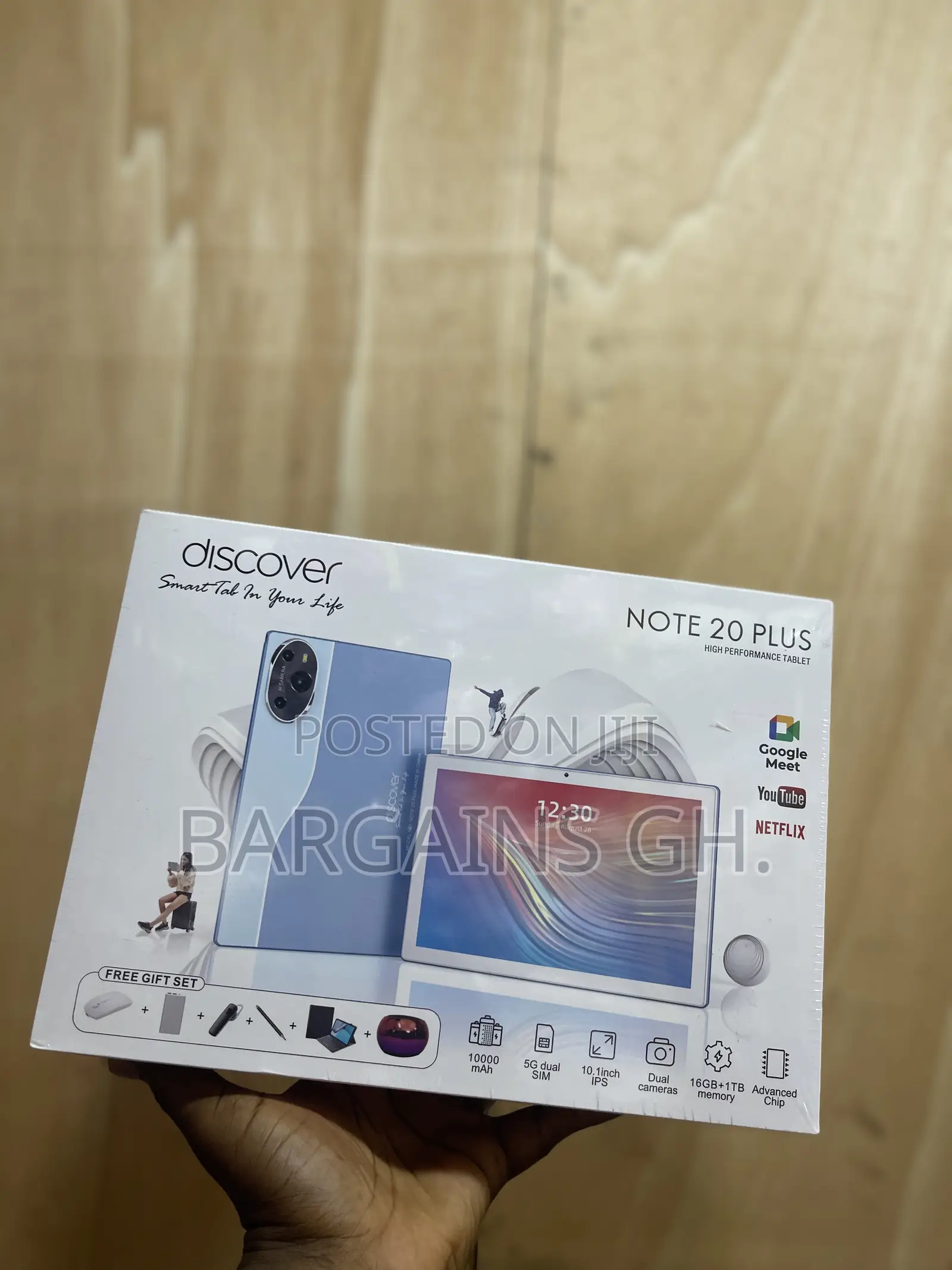 New Discover Note 20 Plus 1 TB Black